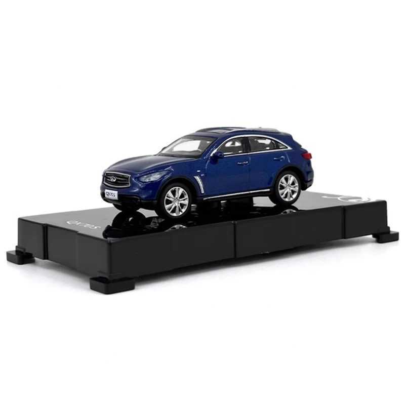 Paudi 1 64 Scale Infiniti QX70S Alloy Simulation Car Model Static Collection Decorated Holiday Gifts Toys Souvenir GiftT250215
