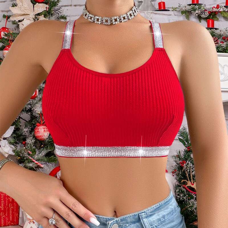 Sexy Ribbed Sportswear Fiess Women Underwear Yoga Tanks Top Backless gerie Lady Bras Comfortable Push Up Chic Bralette