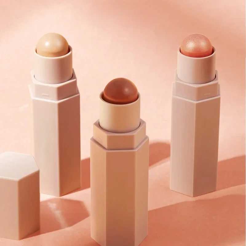 High Quality Bronzer Contour Stick Makeup For Face Highlighter Makeup Shadow Bronzer Lasting Concealer Facial Brighten CosmeticsW250217