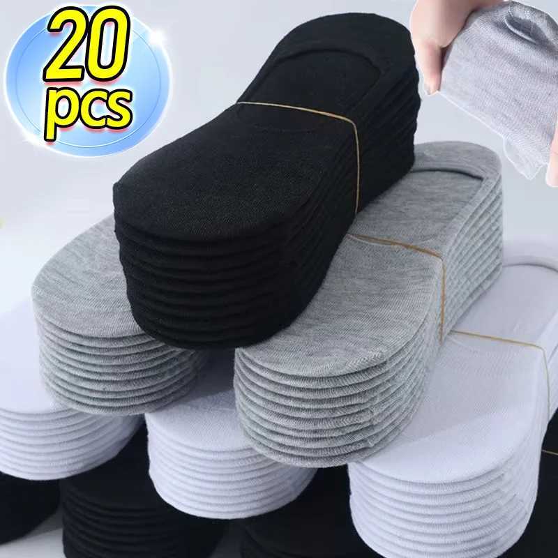 0 pairs of mens ankle socks solid color black white gray invisible cotton sports socks mens short socks womens socks W250217