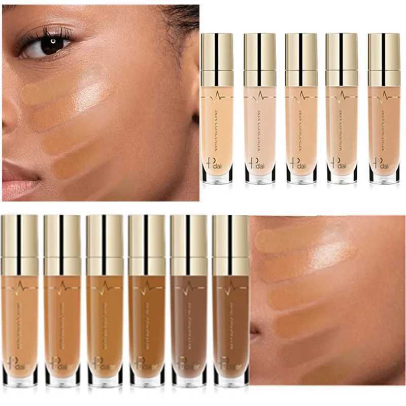 Face Contour Concealer Liquid Waterproof Full Coverage Foundation Corrector Palette Base Professional Makeup For Dark SkinXJ250217