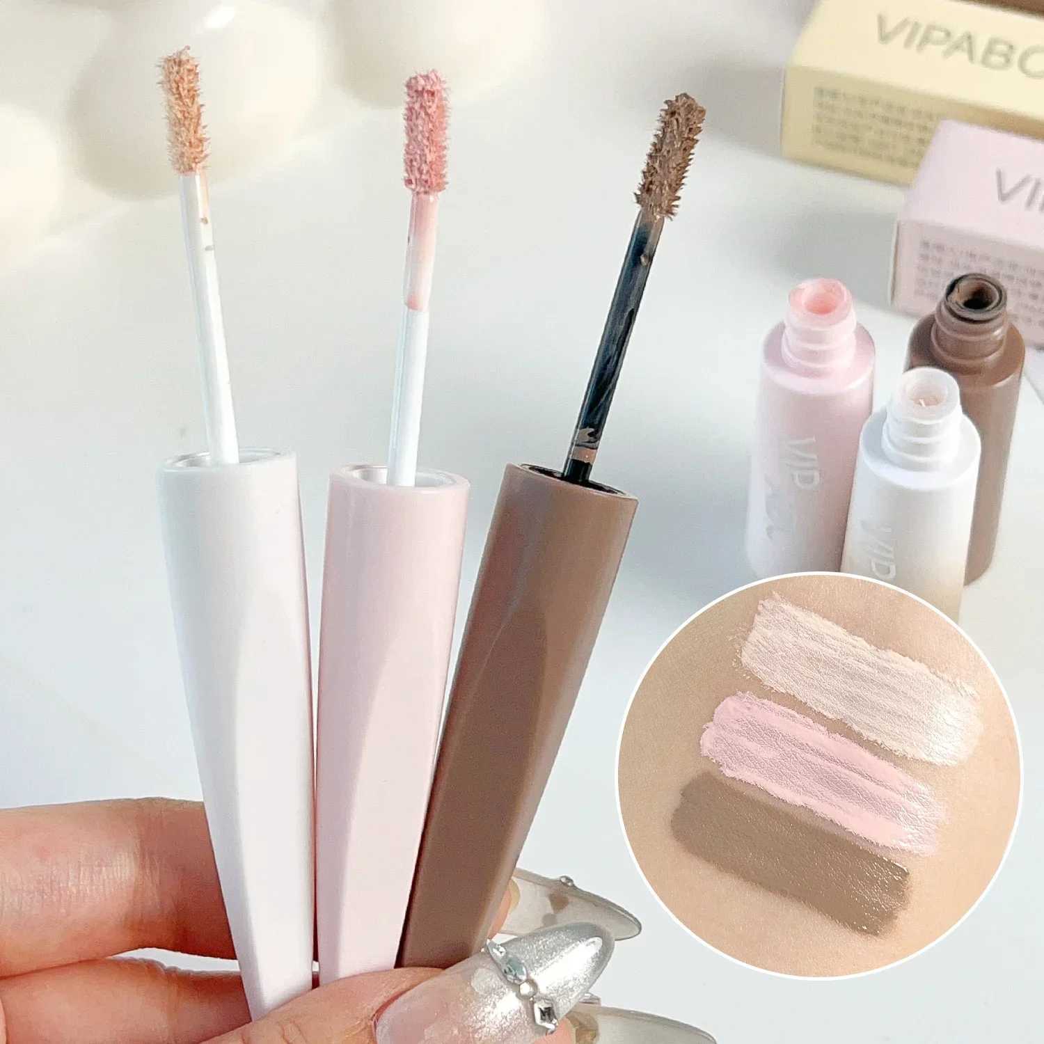 Liquid Contour Shadow Brighten Stick Moisturizing Long Lasting Cover Acne Spot Dark Circles Concealer Cream Highlighter CosmeticW250217