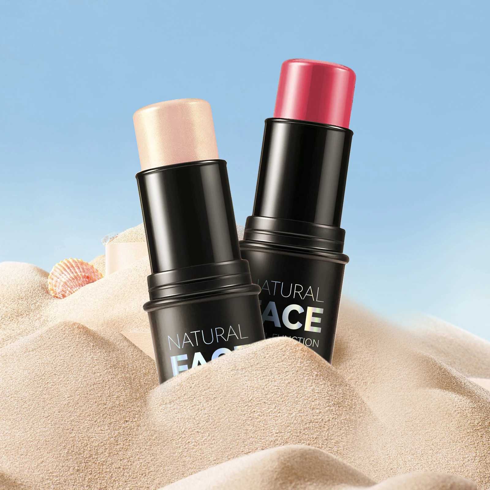 Makeup Face Contouring Bronzer Stick Multifunctional Highlighter Brightening Silkworm Ber Rouge Cream Modify Concealer PenW250217