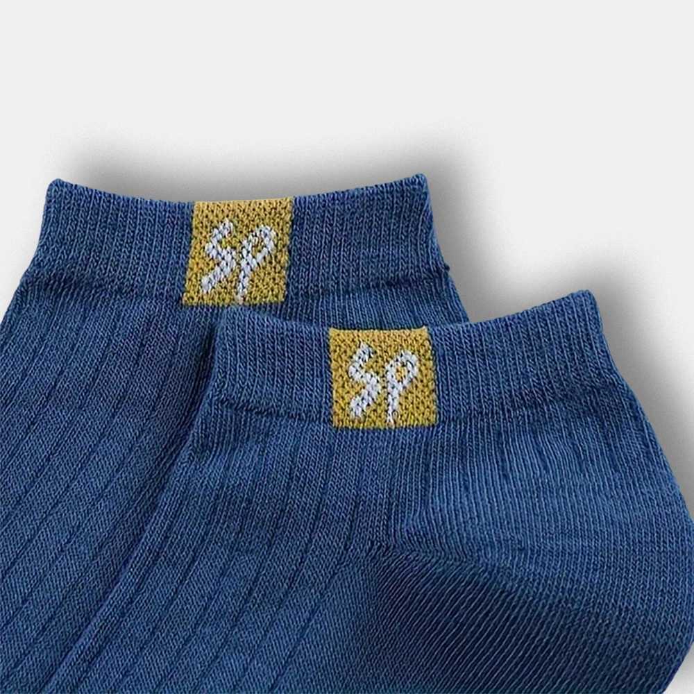 5 Pairs Men Solid Color Ankle Socks Creative Versatile Trendy Super Comfortable Socks Moisture Absorbing Breathable Short Socks W250217