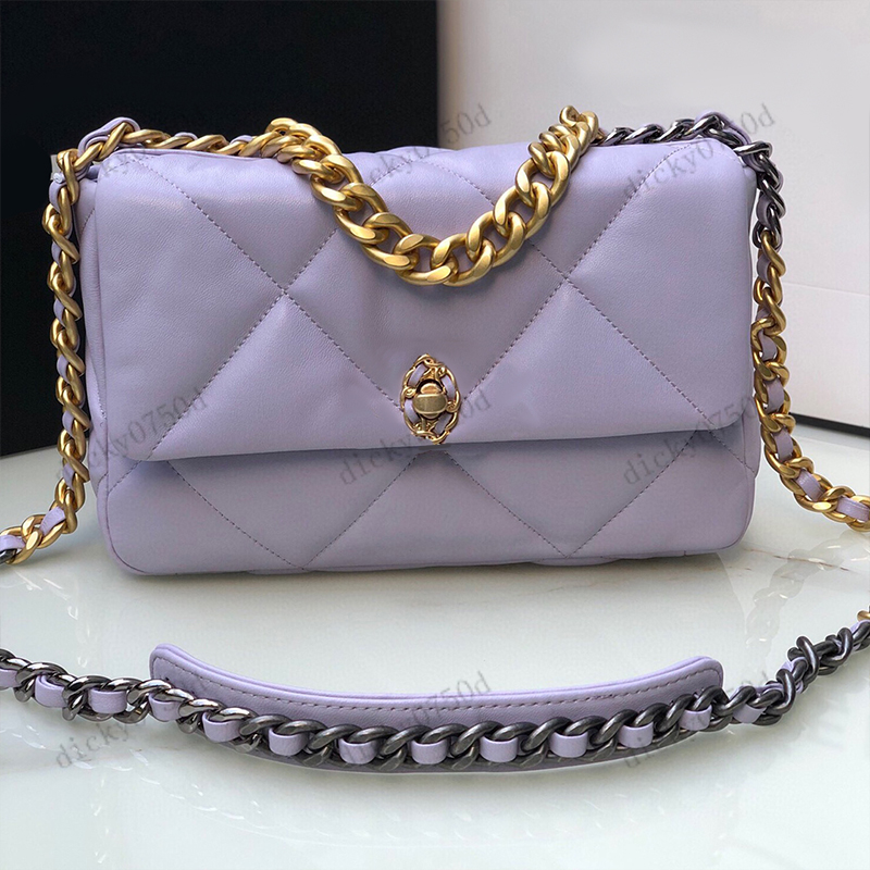 Tote bag Designer Shoulder Bags 19 Flap bag purse leather Clutch bag luxury handbag wallet Chain Crossbody Envelope bag card holder Hobos Luxury pouch 26/30cm