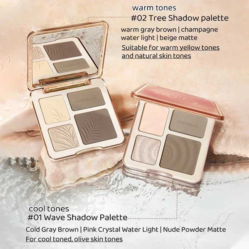 New Judydoll Facial Highlighter Makeup Palette Matte Shadow Shimmer Nose Natural Color Glow Powder Lasting 3d Contour CosmeticsXJ250217