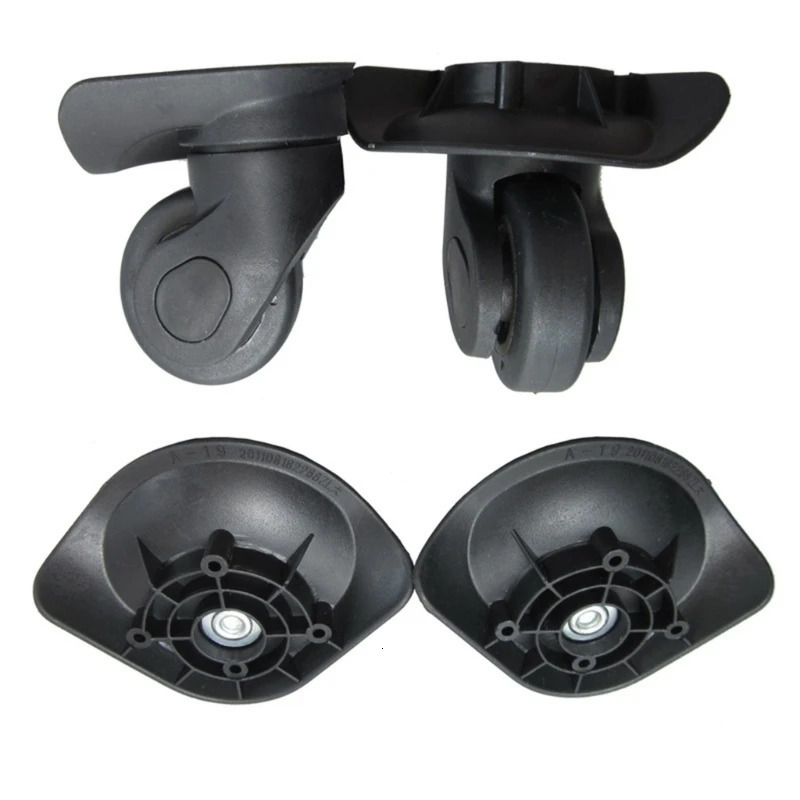 1 pair A19 Replacement Luggage Wheels Repair DIYAccessories for Travel Suitcases 250214