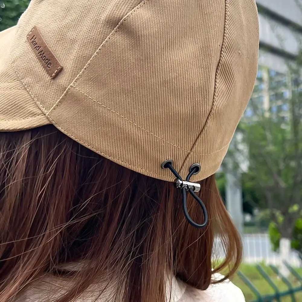 Mens wide brown portable sun hat beach hat bucket hat fishermans hat W250217