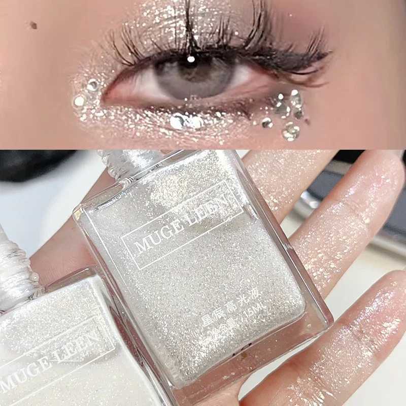 Diamond Highlighter Shimmer Water Light Highlighter Stick Glitter Long-lasting Face Body Contour Illuminator Brighten Make UpXJ250217