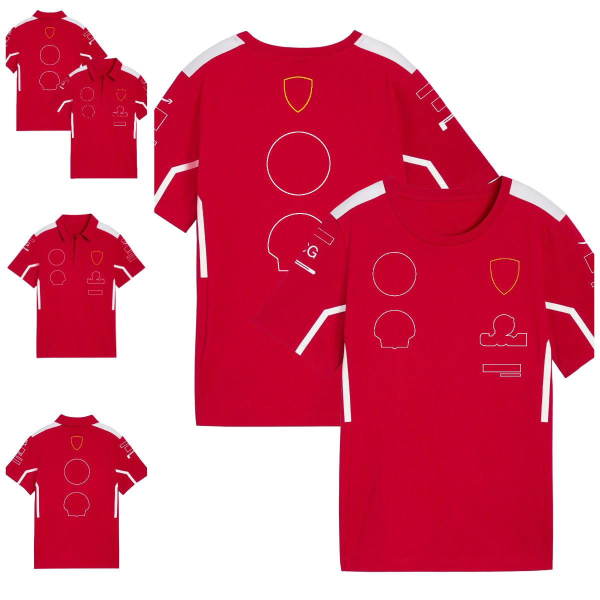 2025 Red Short-Slee… - image