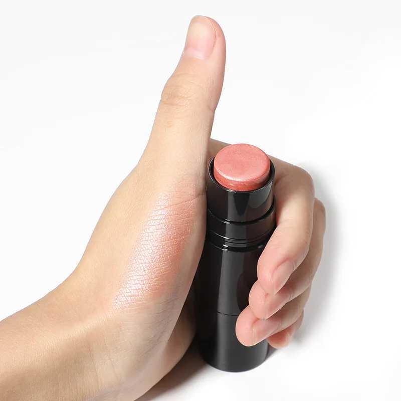 20pcs Makeup Highlighter Stick Custom Bronzer Shimmer Contour Highlight Creamy Stick With Brush Cosmetics Wholesale BulkW250217