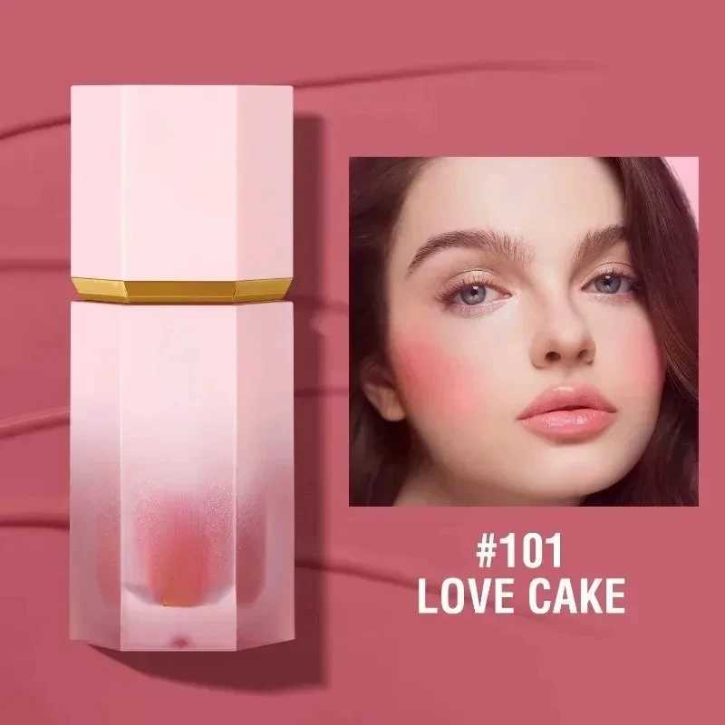8 Colors Liquid Blush Waterproof Multi-purpose Facial Nourishing Blush Stick Cheek Natural Blusher Cute Korean Makeup for WomenXJ250217