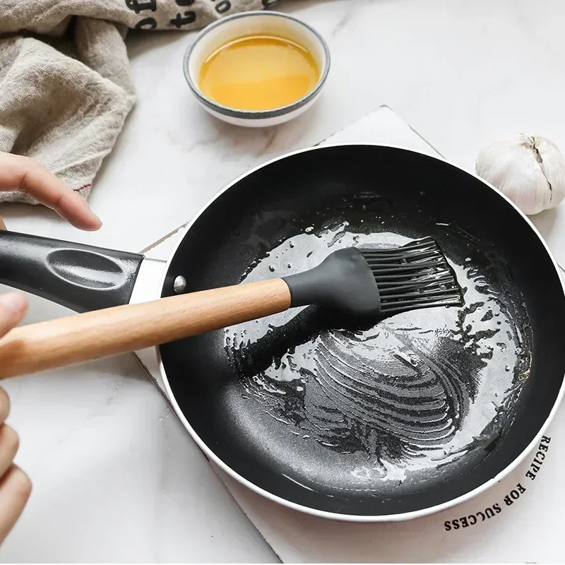12PCS Food Grade Silicone Kitchen Cookware Utensils Turner Spatula Measuring Spoon Practical Cooking Tool Kitchenware Set 250214
