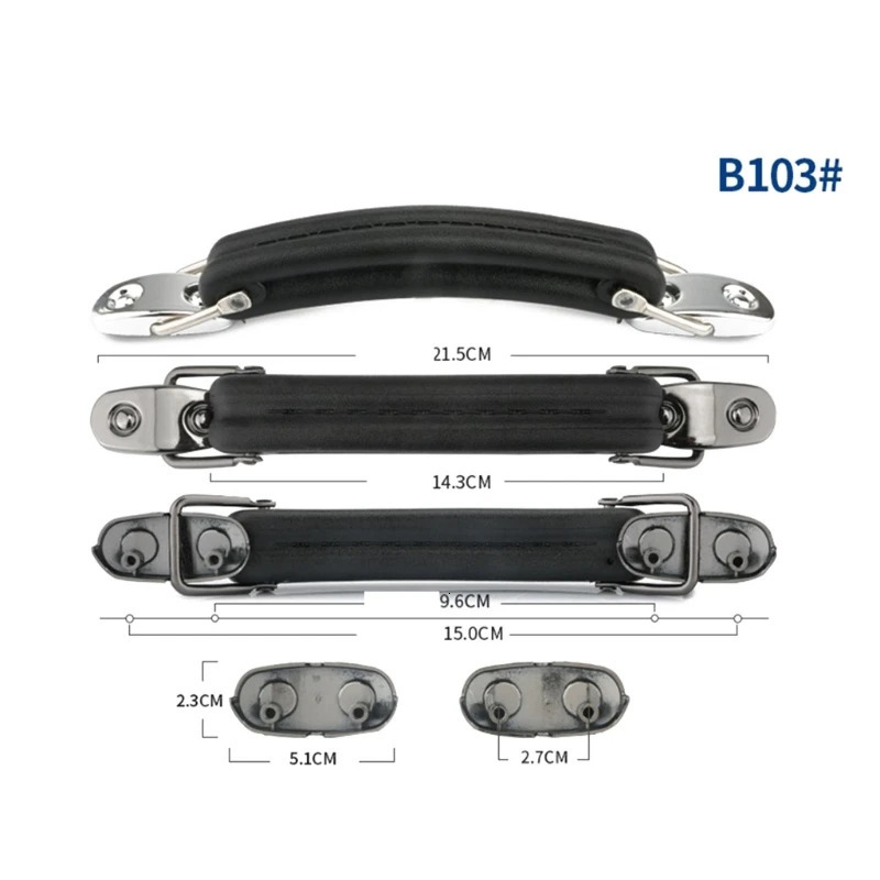 1pc Flexible Strap Handle Grip for Travel Suitcase Luggage Carrying Luggage Case Handles Replacement 250214