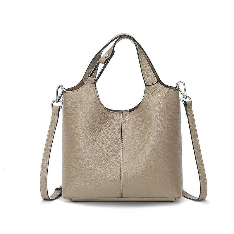Casual Crossbody Bag2024New Fashion Versatile Large Capacity Handbag Genuine Leather Women's Shoulder Bag