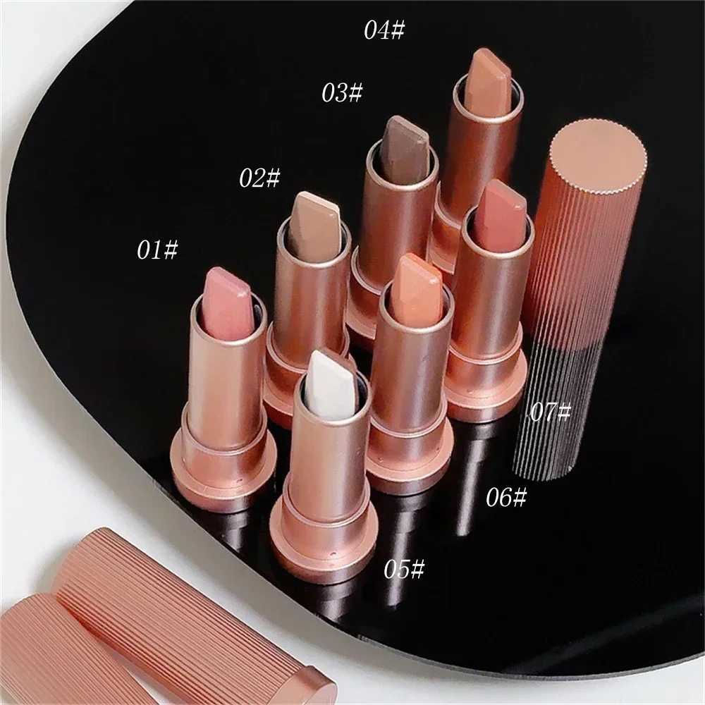 Gradient Double Color Glitter Eyeshadow Stick with Lazy Highlighter Eyeshadow Pen Contouring Brighten Waterproof Eye MakeupW250217