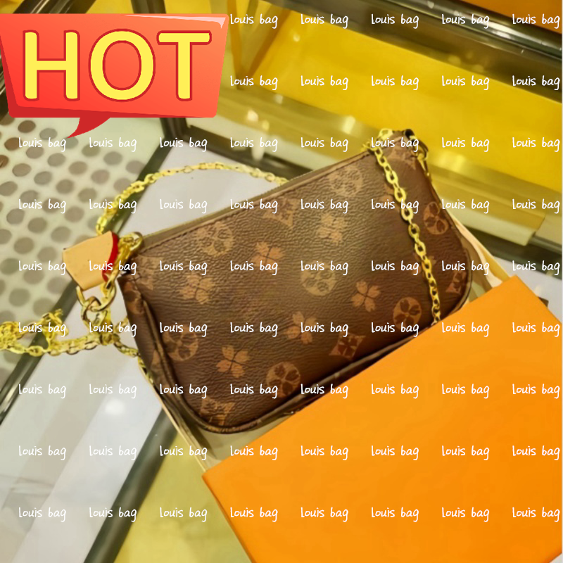 Designers chain bags mini pochette Accessories handbag Luxury coin purses women Crossbody Purse Messenger Shoulder bag Handbags wallets 45456