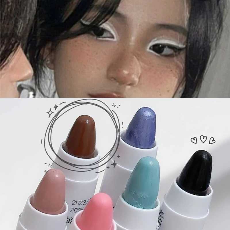 13 color eye shadow pencil matte white bright eye head contour shadow stick flash eye shadow highlighter toolW250217