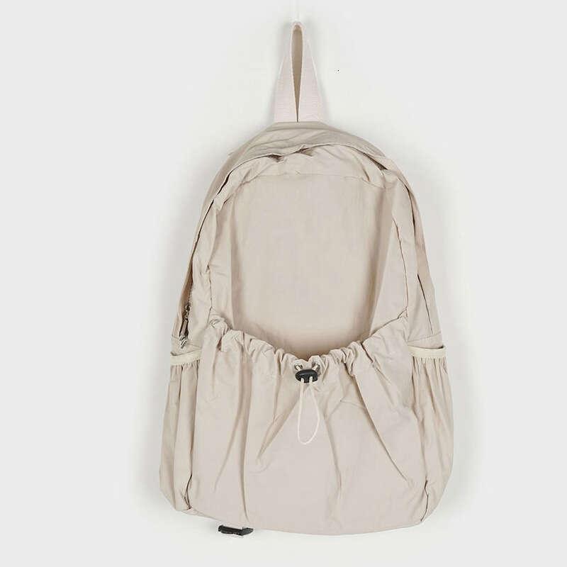 Korean Backpack, Large Capacity Nylon Casual Simple Canvas Bag, Female College Student Versatile Backpack Wholesale