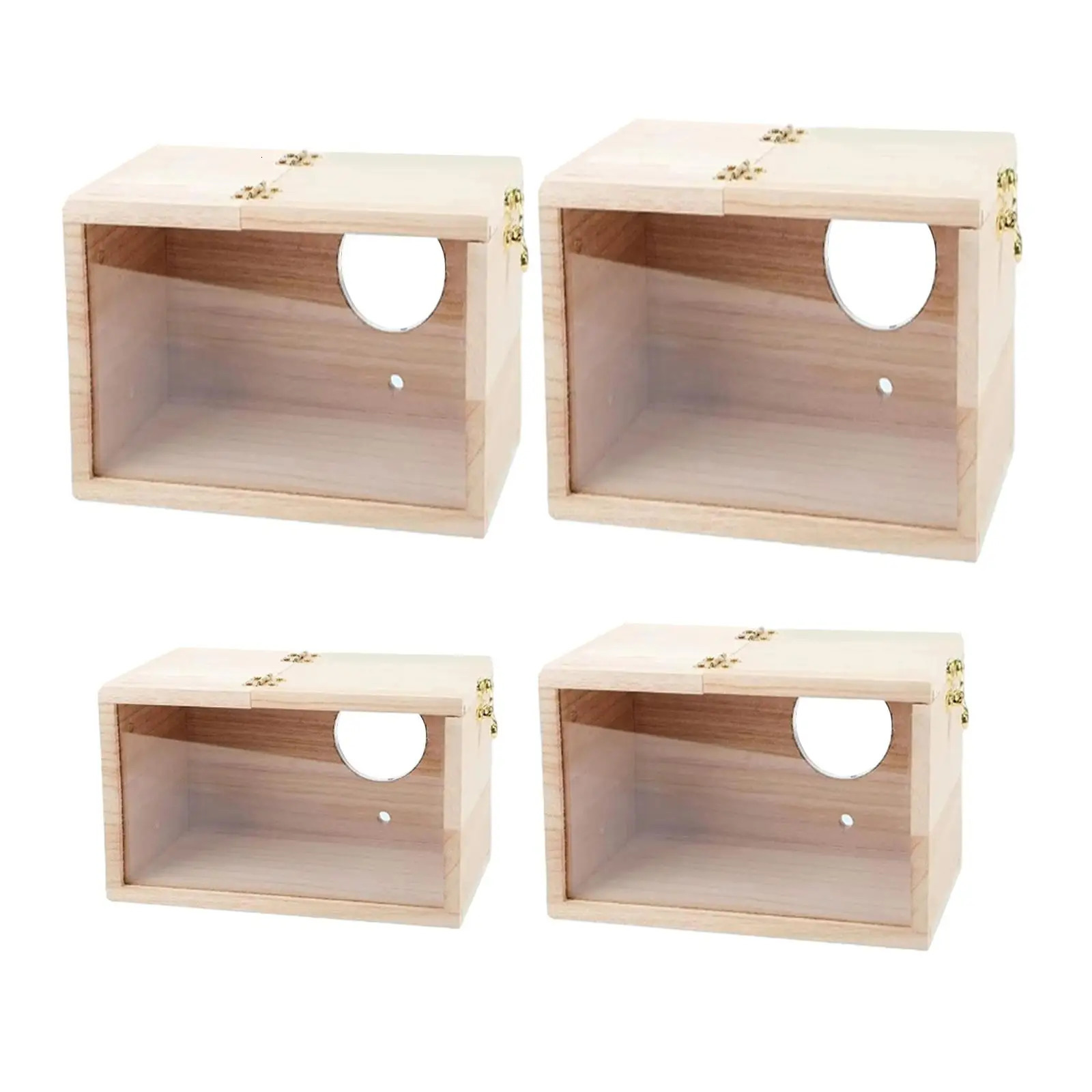 Parakeet Nesting Box Parakeet Breeding Nest Box Decorative Bird Nest Box Mating 250206