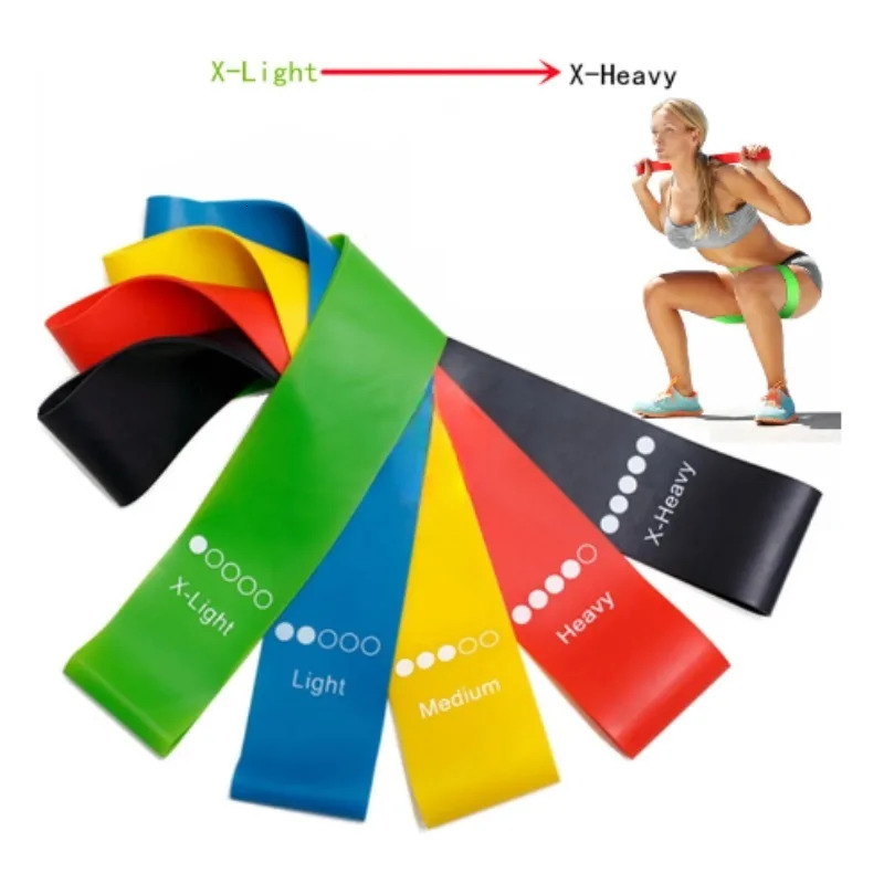 TPE Resistance Bands Fitness Set Rubber Loop Strength Training Workout Expander Yoga Gym Equipment Elastic 250213