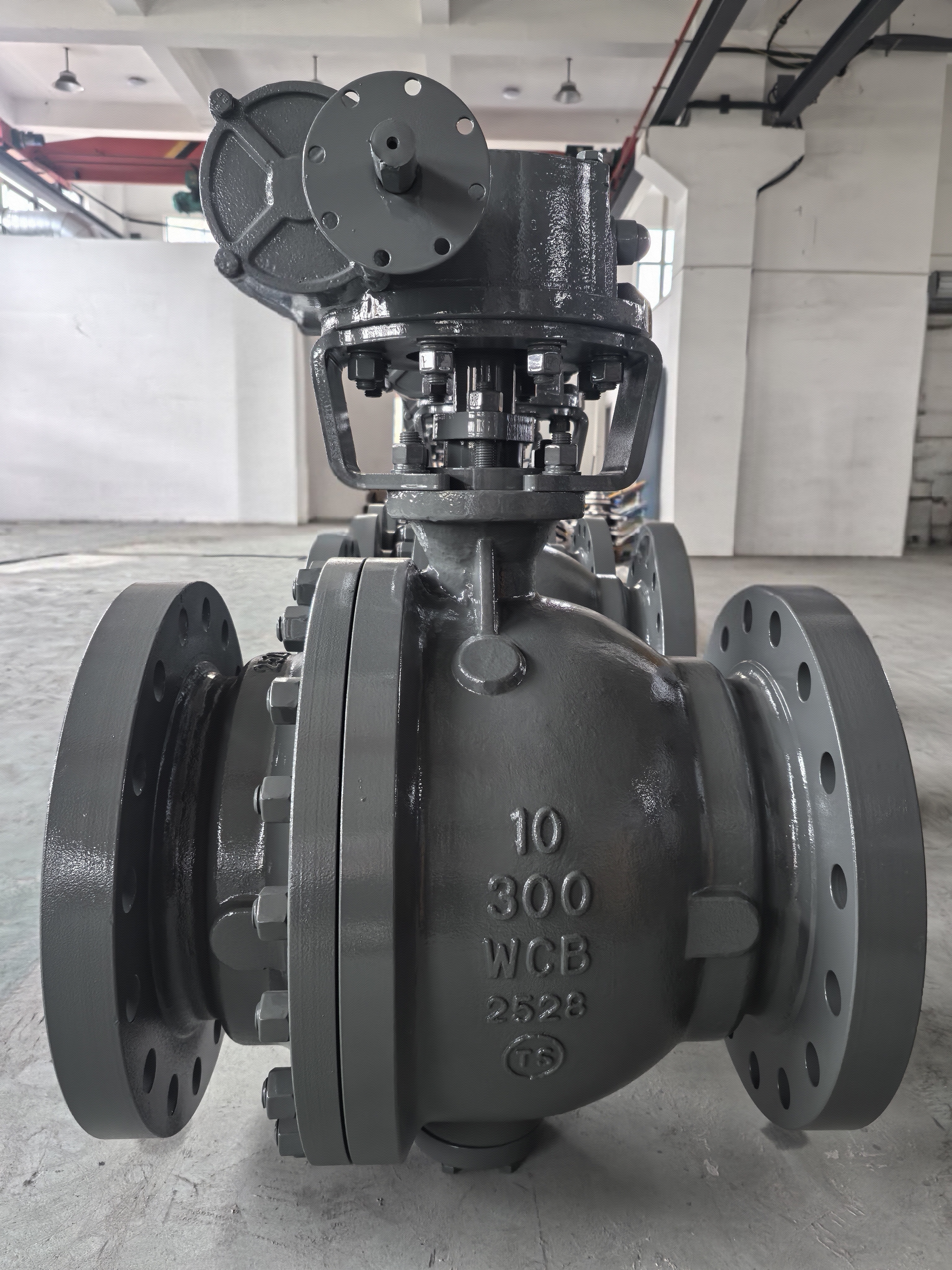 High pressure application industrial grade fixed cast steel and stainless steel ball valve durable structure cast fixed ball valve series