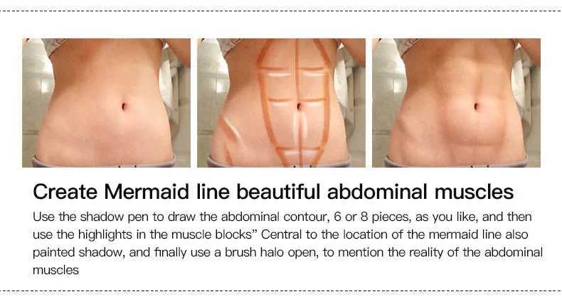 Free Shipping Nude Double-head Easy Highlight Highlighter Contour Stick Concealer Remain Face Modifcation Stereo Makeup CosmeticsW250217