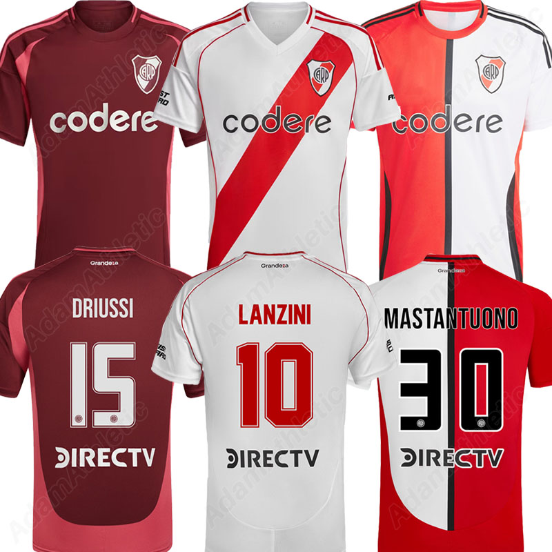 River Plate jerseys 24 25 LANZINI DRIUSSI River Plate football shirt kid MASTANTUONO M.BORJA soccer jersey 2024 2025