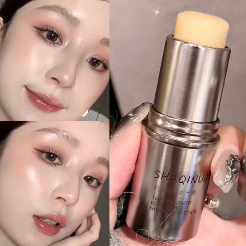 Water Light Shimmer Highlighter B Stick Lasting Moisturizer Face Contour Illuminator Waterproof Brighten Highlighter MakeupW250217