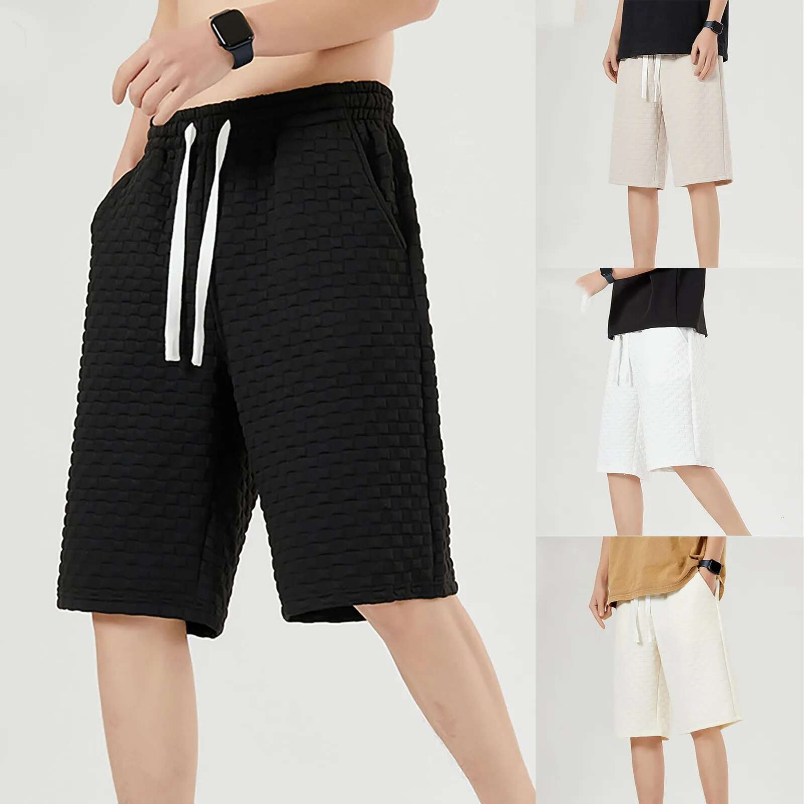 Athletic Men's Designer Shorts Loose And Breathable Straight Leg Quarter Pants Summer New Men's Running Shorts Outdoor Casual Jogging Sports