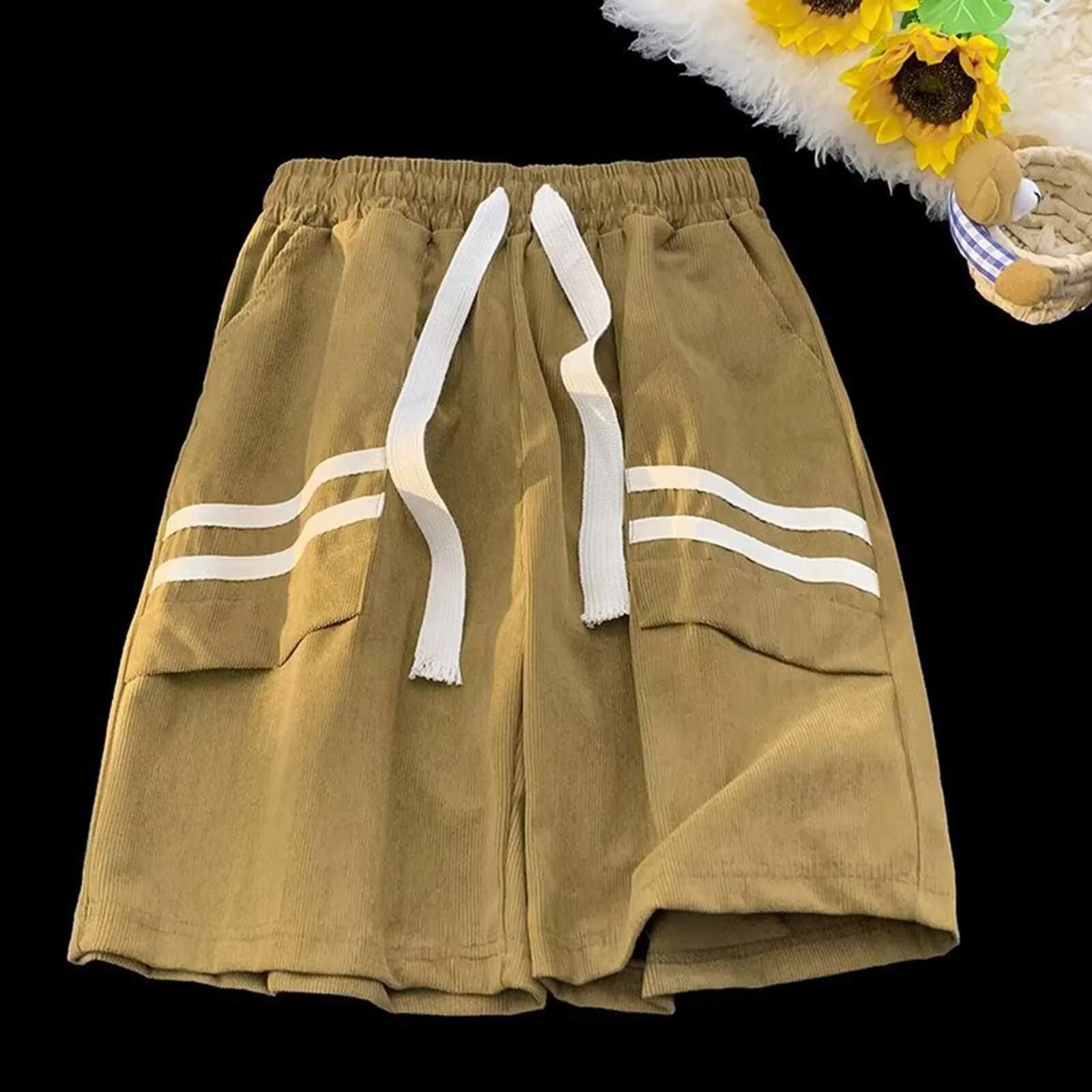 Men's Designer Shorts Slim Fit Casual Loose Beach Pants Quarter 2025 Summer New Item Korean Original New Fashion Street Men's Sports Shorts 