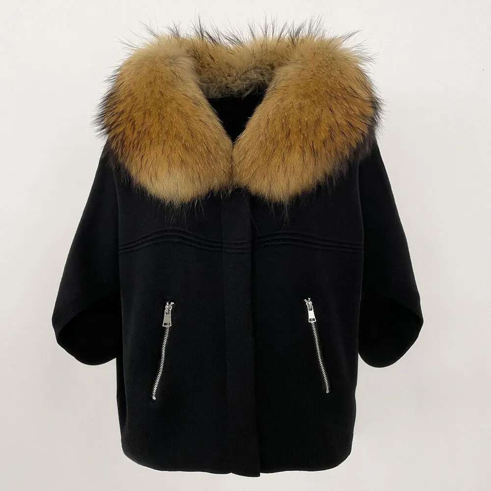 Clothes for Women Autumn 2024 European Fashion Knitted Sweater Real Coat Natural Fox Fur Jacket Spring Cardigan Outerwear