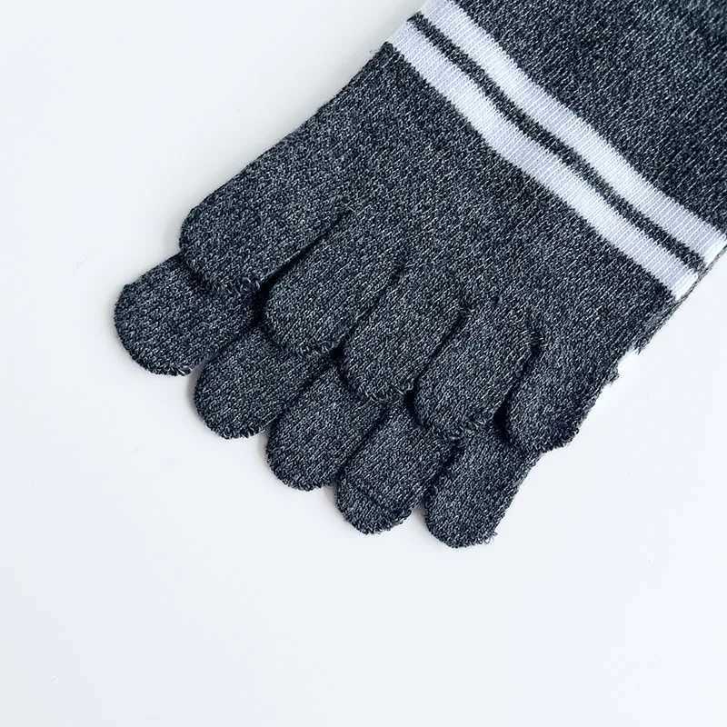 Long five finger mens long socks made of pure cotton absorb sweat keep warm retro business party dress shoes and socks for gentlemen W250217