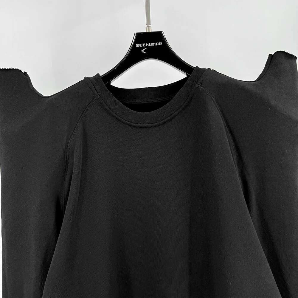 Owen Seak Women Sullover Gothic High Street Clothing Spring Black Coats Sweater