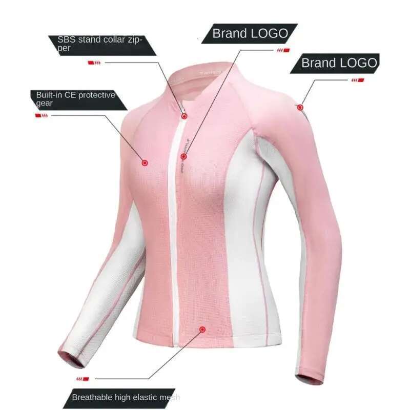 Motowolf-Women's Elastic Motorcycle Jacket, Motorcycle Bulletproof Vest, Street Riding Jacket, Women's Cyclist Clothing, CE, Ignore, Summer