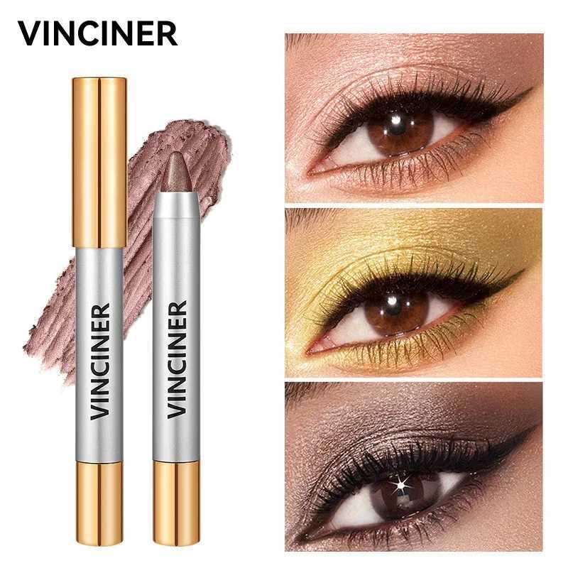 8 Colors Lescent Eyeshadow Pencil Waterproof Long Lasting Shimmer Highlighter Eye Shadow Eyeliner Stick Eyes Makeup ToolW250217