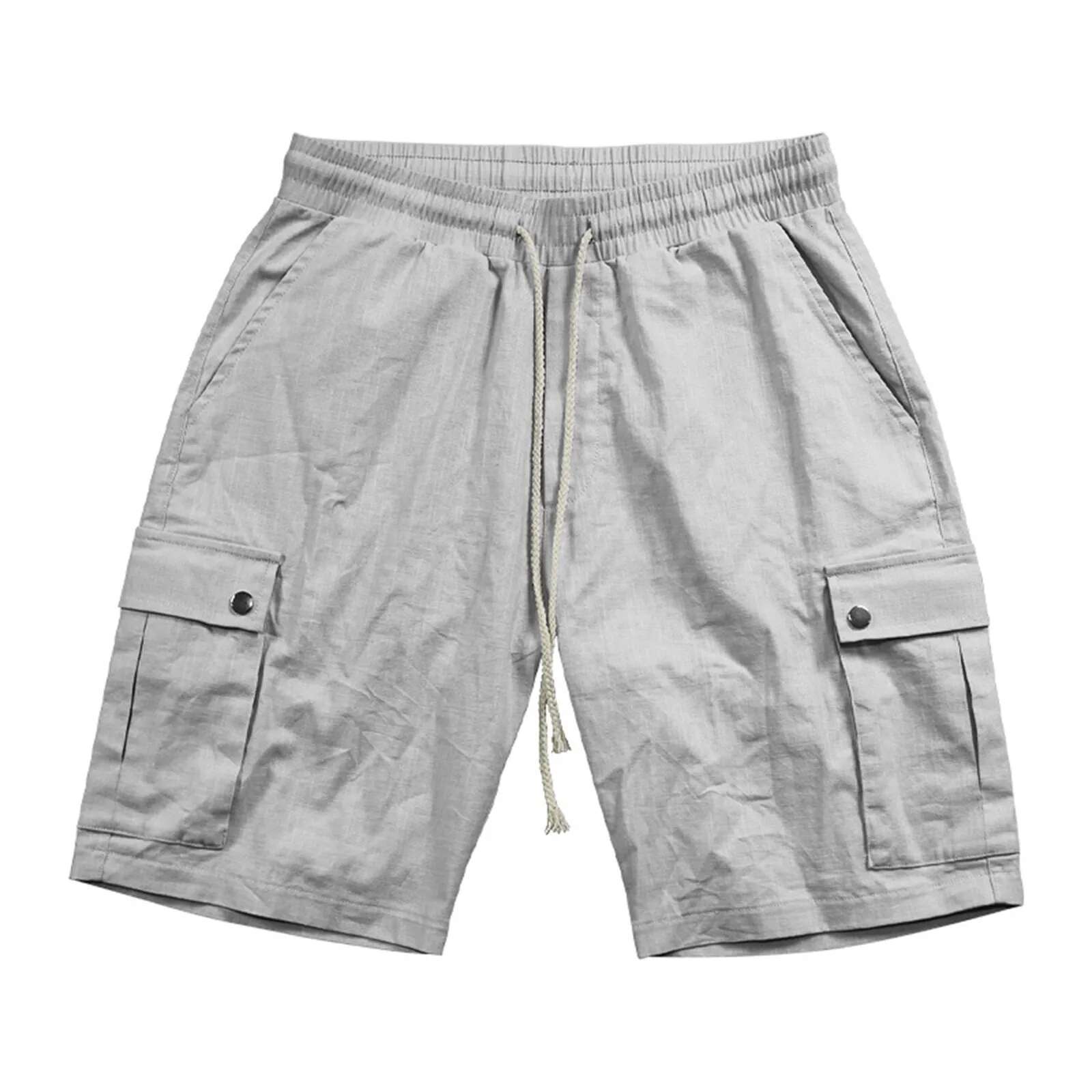 2025 New Sports Fies Men's Designer Shorts Work Pants Slim Fit Breathable Quick Drying Drawstring Shorts Summer Popular Casual Bermuda Mascui