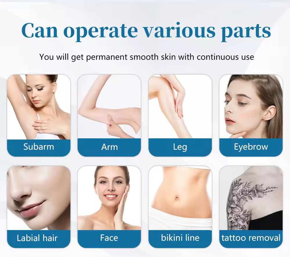 Diode Laser 808 Hair Removal Machine Picosecond Nd Yag Tattoo Removal Skin Whitening Device