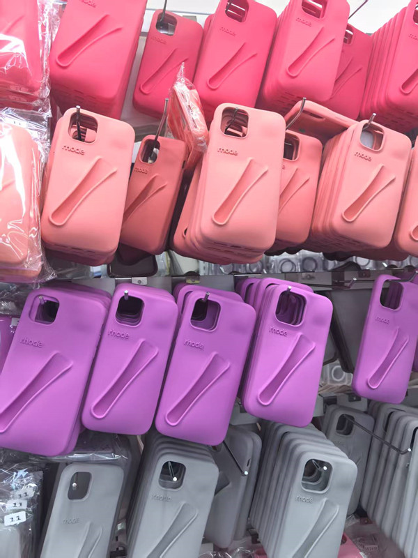 rhode phone case Lipstick Portable Case Design Lip Gloss Lipstick Lip Balm 3D Make-Up Silicone Phone Case for iPhone 16 15 14 13 12 11 Pro Max Holder Cover Silicone Soft