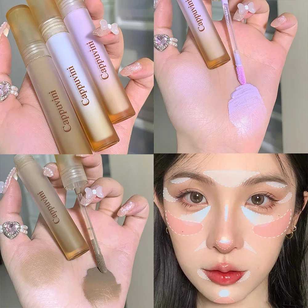Brown Bronzer Contour Stick Waterproof Liquid Cream Texture Highlighters Shadow Contouring Pencil Cosmetics For Face BrighteningW250217