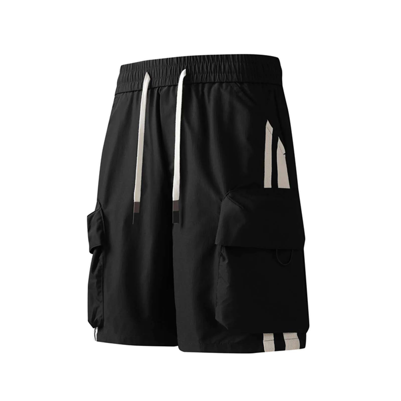 Student Sports Fashion Casual Summer Men's Designer Shorts Ice Silk American Retro Workwear Shorts Loose Fit Bermuda Outdoor Hiking Pants Cortos 