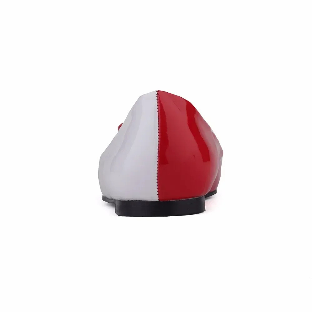 Women Flat Shoes Vintage Bow Mix Color Comfort Slip on Pointed Toe Single Shoes Casual Ballet Flats Woman Flat Shoes Loafers 250214