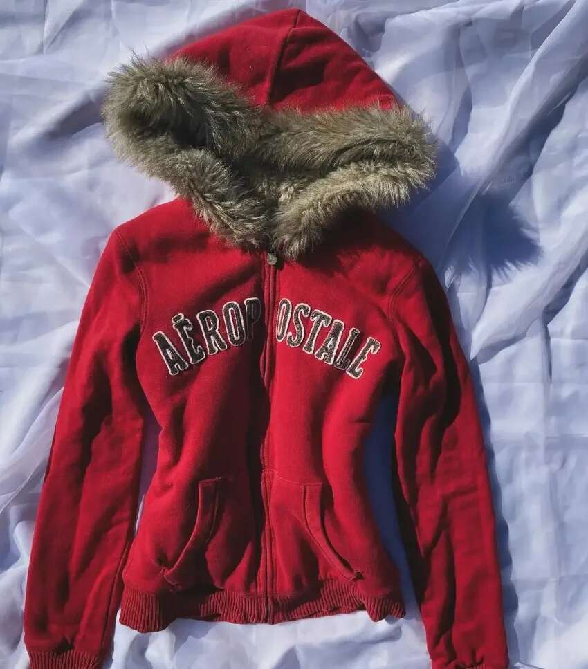 Y2K American Retro Hooded Sweater with Fluffy Collar in Autumn and Winter Niche Long Sleeve Cardigan Slim Waist Zipper Coat