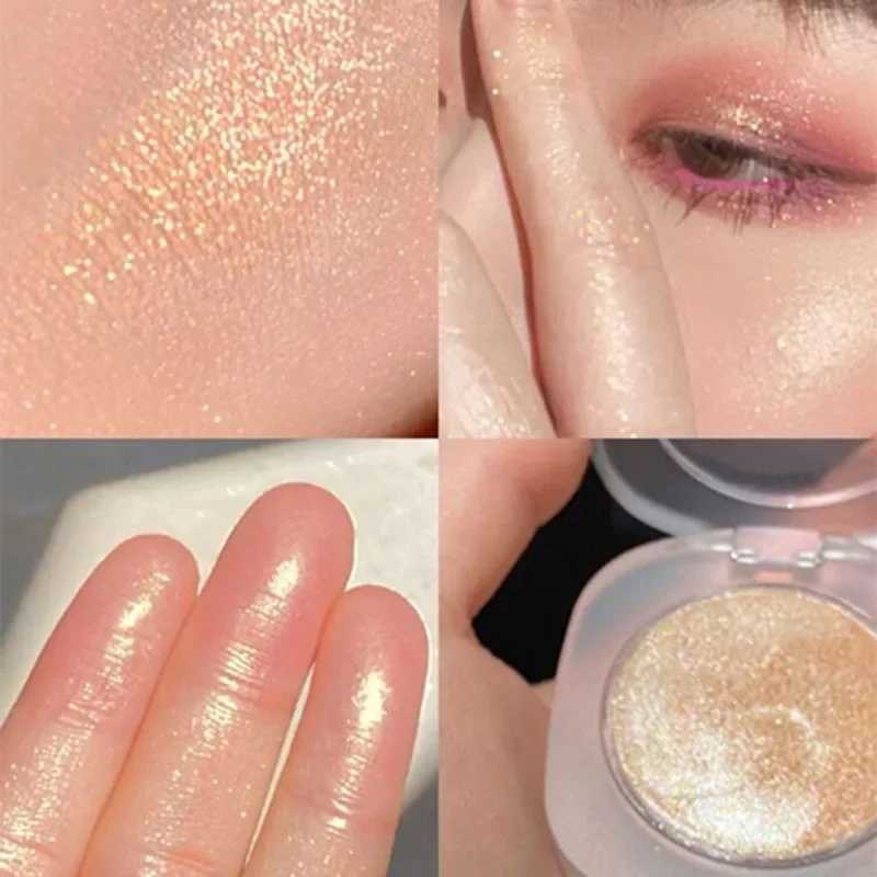 Moonlight Eyeshadow Palette 4 Colors Highlighter Makeup Facial Bronzers Face Contour Shimmer Powder Highlighter CosmeticsXJ250217