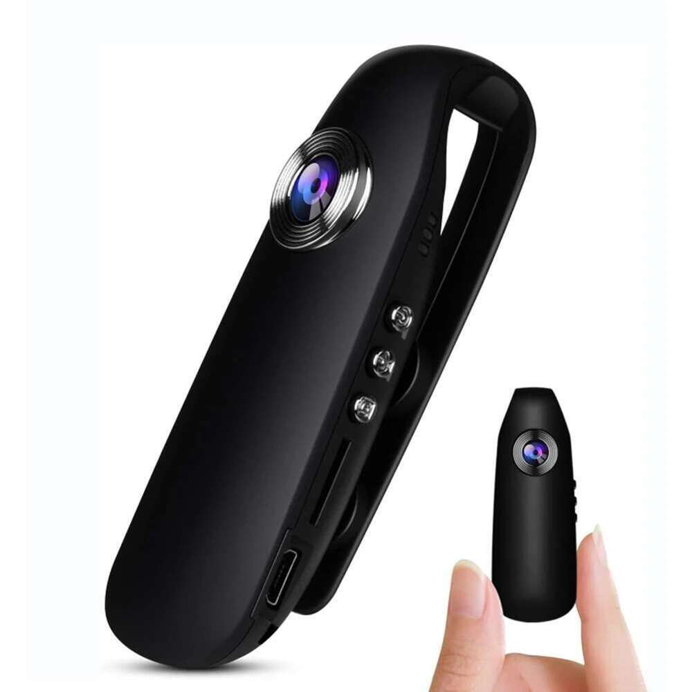 Motion Detection Back Clip Camera Pocket Video Recorder for Outdoor Sport Interview Class Meeting HD Micro Cam