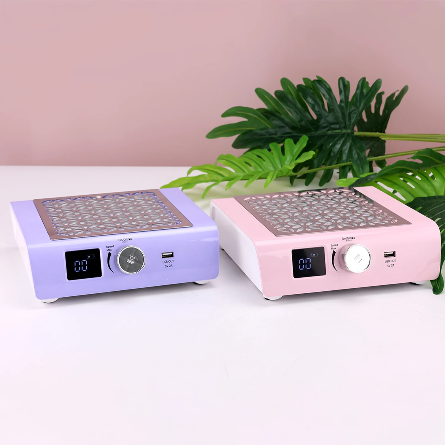 Wireless 85W Powerful Strong Suction Nail Dust Collector Vacuum 4500RPM Battery Nail Dust Cleaner With Replaceable Fitter 250214