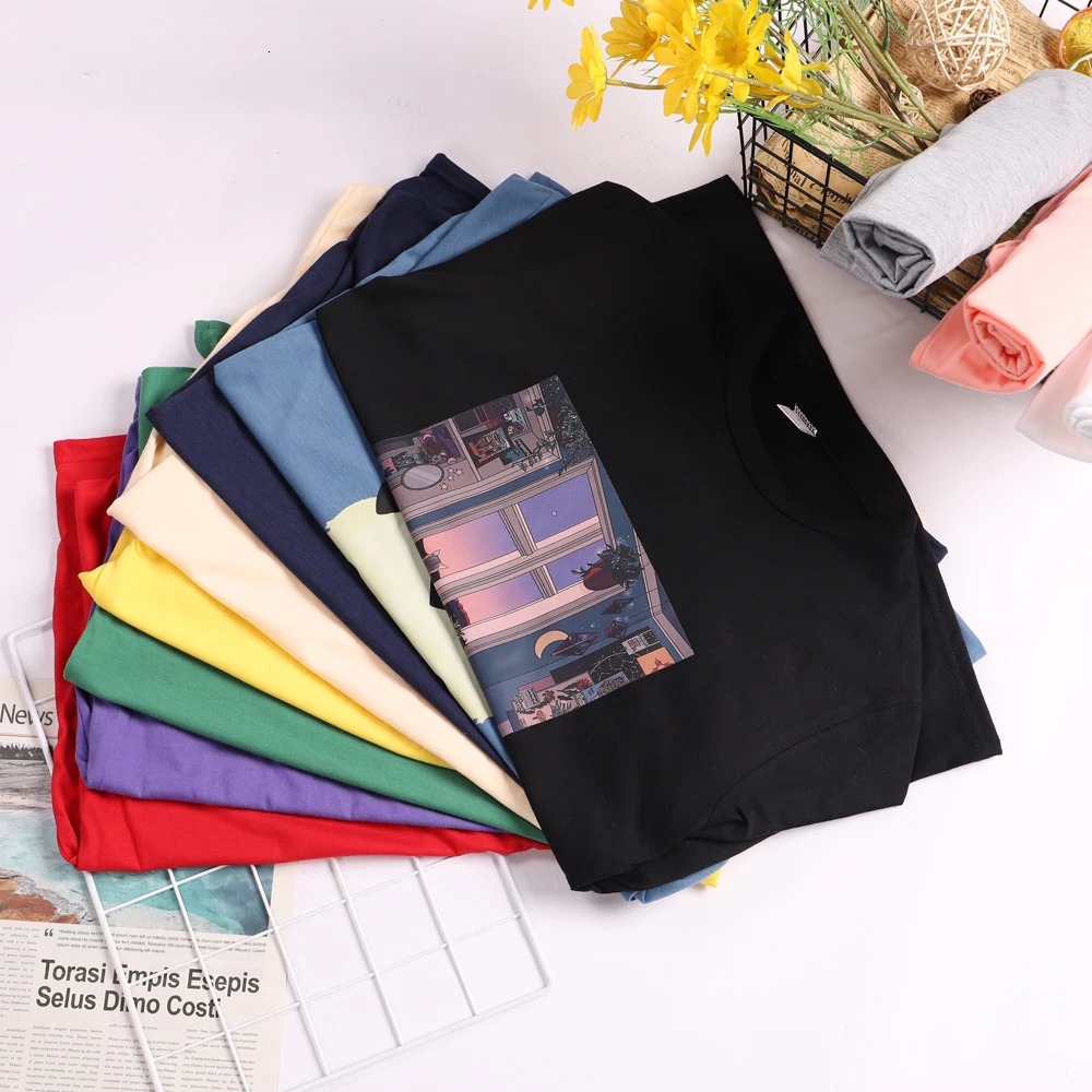 Vintage Namaste Mother Explicit Pattern Women T-Shirt O-Neck Creative T Shirts Fashion Breathable Crop Top Casual Sport T Shirt 250217