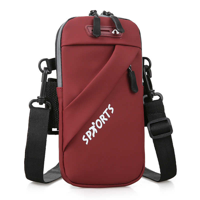 Mobile Arm Bag Crossbody Bag Mens And WoMens Running Sports Mobile Phone Bag Multifunctional Outdoor Running Bag Wrist Bag Arm Bag Day Backpack Travel