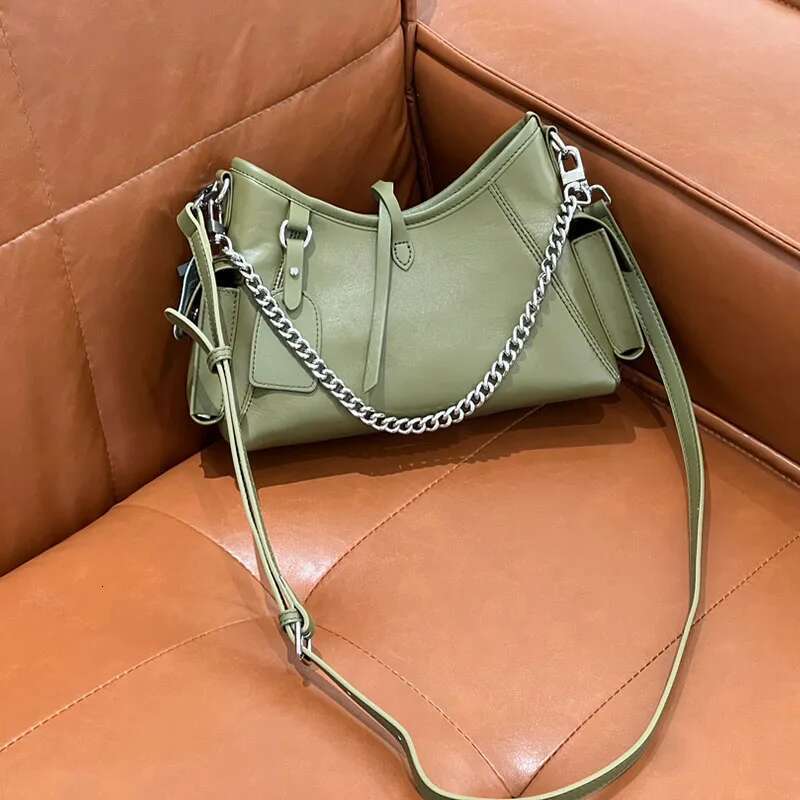 100% Pillow For Women Designer Handbag Purses New Genuine Leather Woven Handle Underarm Shoulde Bags