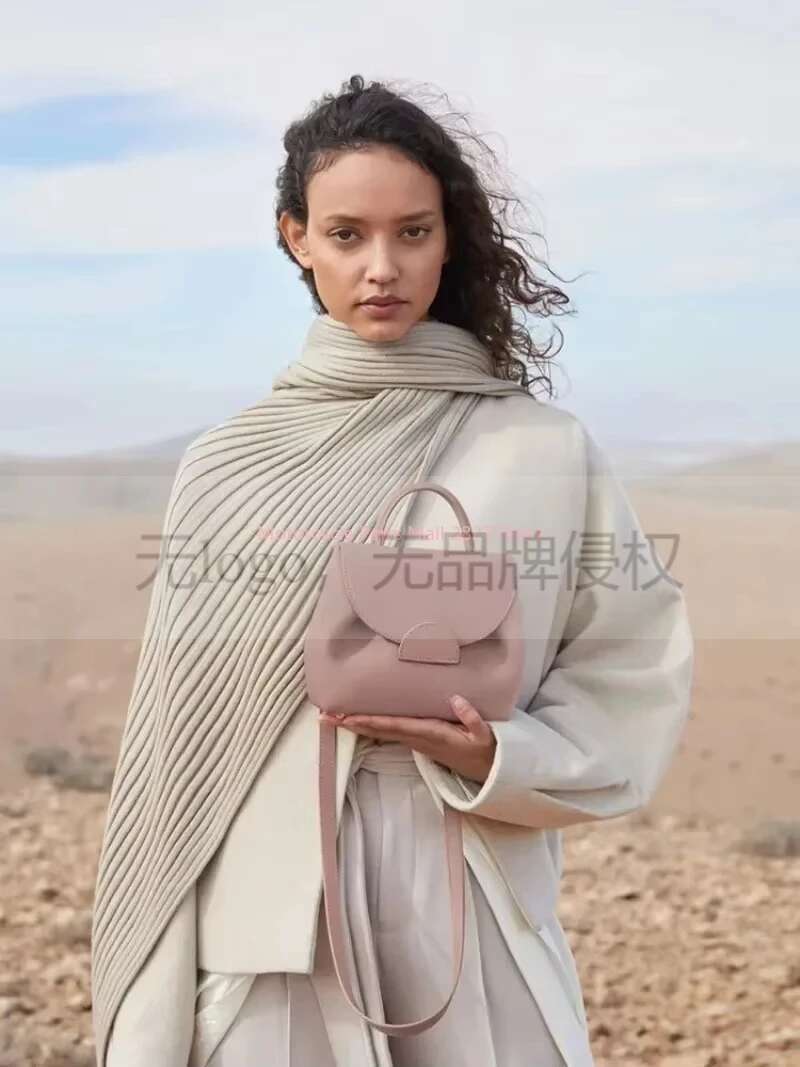 Hot Large-Capacity Underarm Tote Bag Polen-Ladie Retro European And American Niche Bucket Handbag Fashion Girl Xmas Birthdaygift